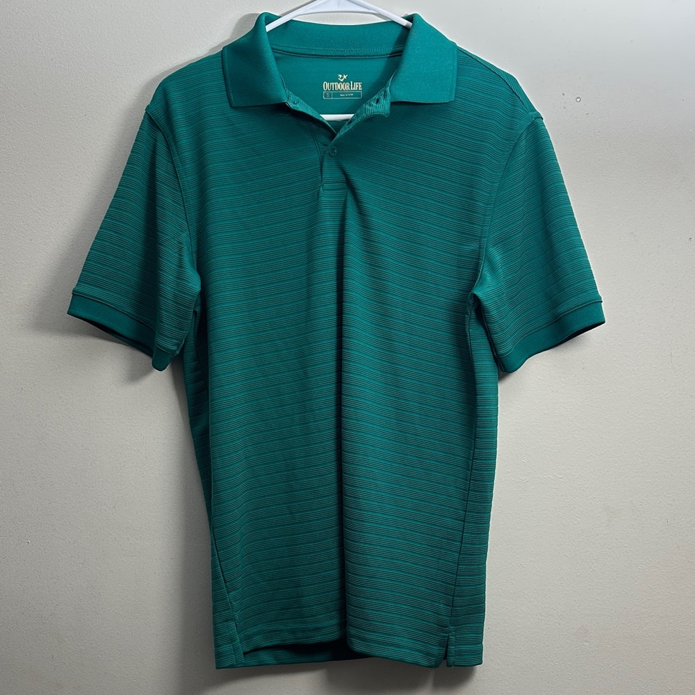 Outdoor Life Green Polo Shirt